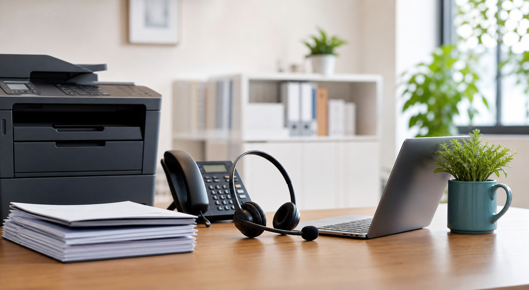 Real printer support desk